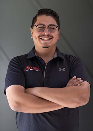 Israel Lazarin, professional home inspecor from Ortex Inspections